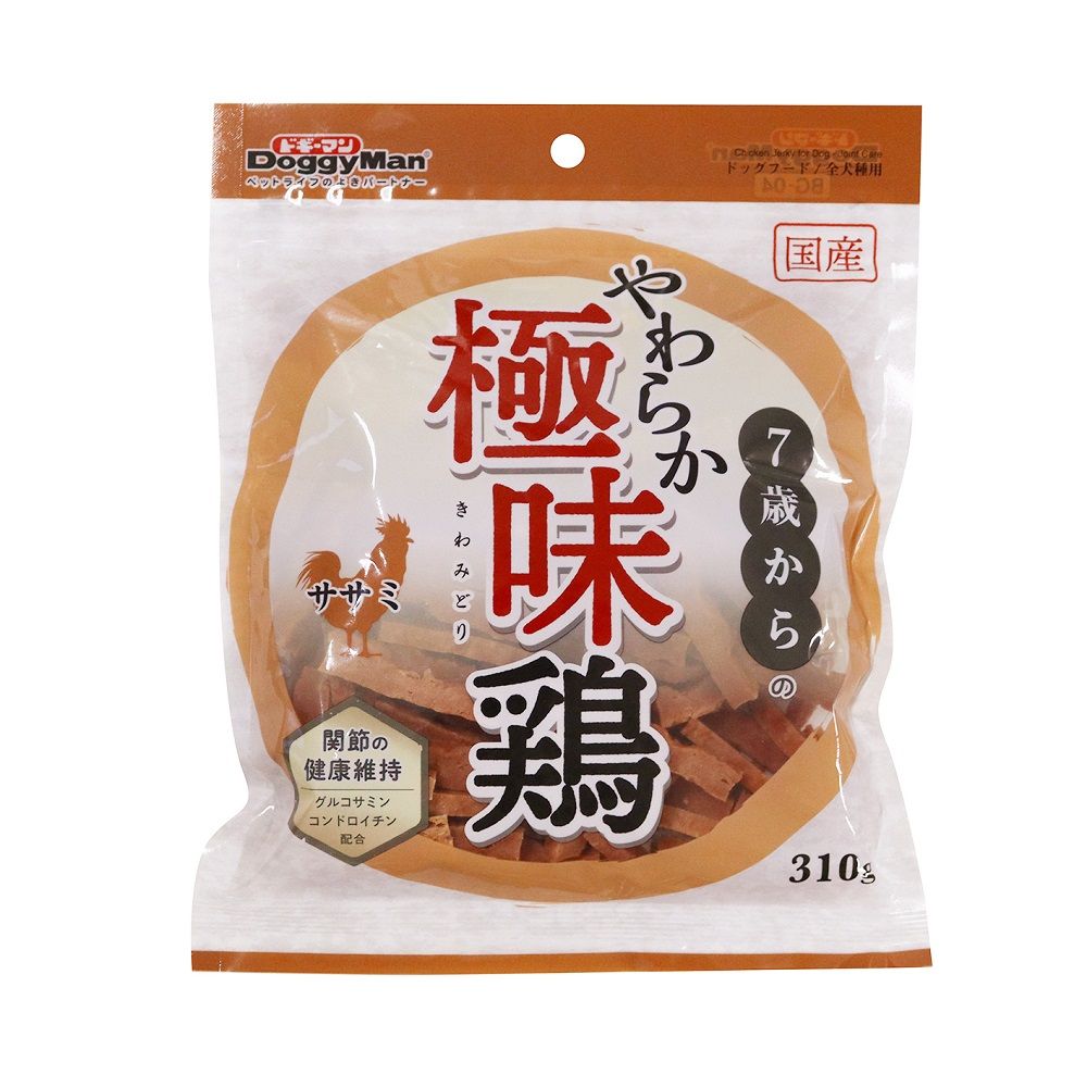 Doggy Man Soft Extreme Chicken for Dogs 7 Years and Older 310g