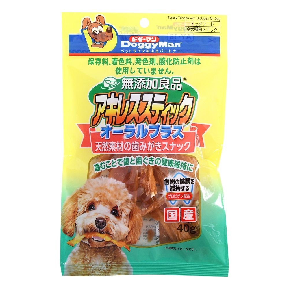Doggy Man Additive-Free Goodness Achilles Stick Oral Plus 40g