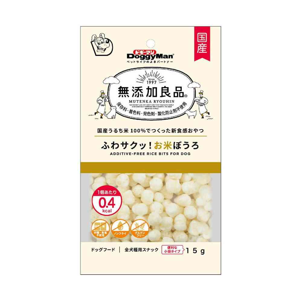Dogyman Additive-Free Goodness Fluffy Crispy Rice Snacks 15g