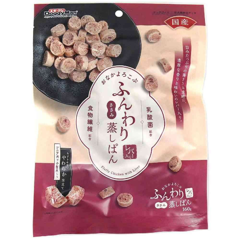 Dogyman Soft Steamed Chicken Breast Bread Liver 160g