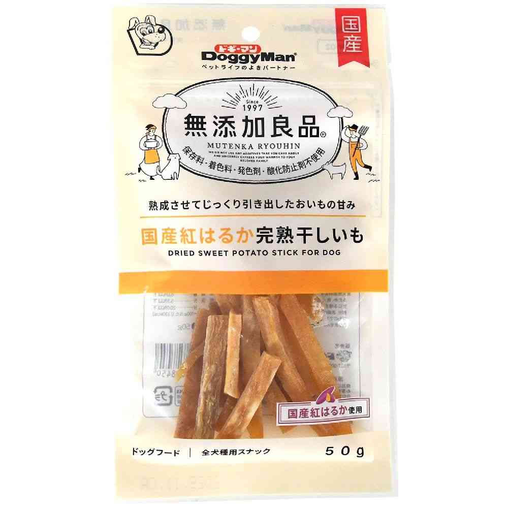 Dogyman Additive-Free Goodness Domestic Beniharuka Dried Sweet Potato 50g