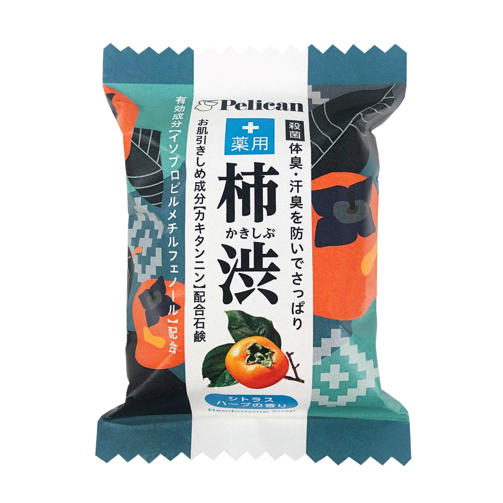 [Quasi-Drug] Pelican Family Soap Medicinal Persimmon Tannin
