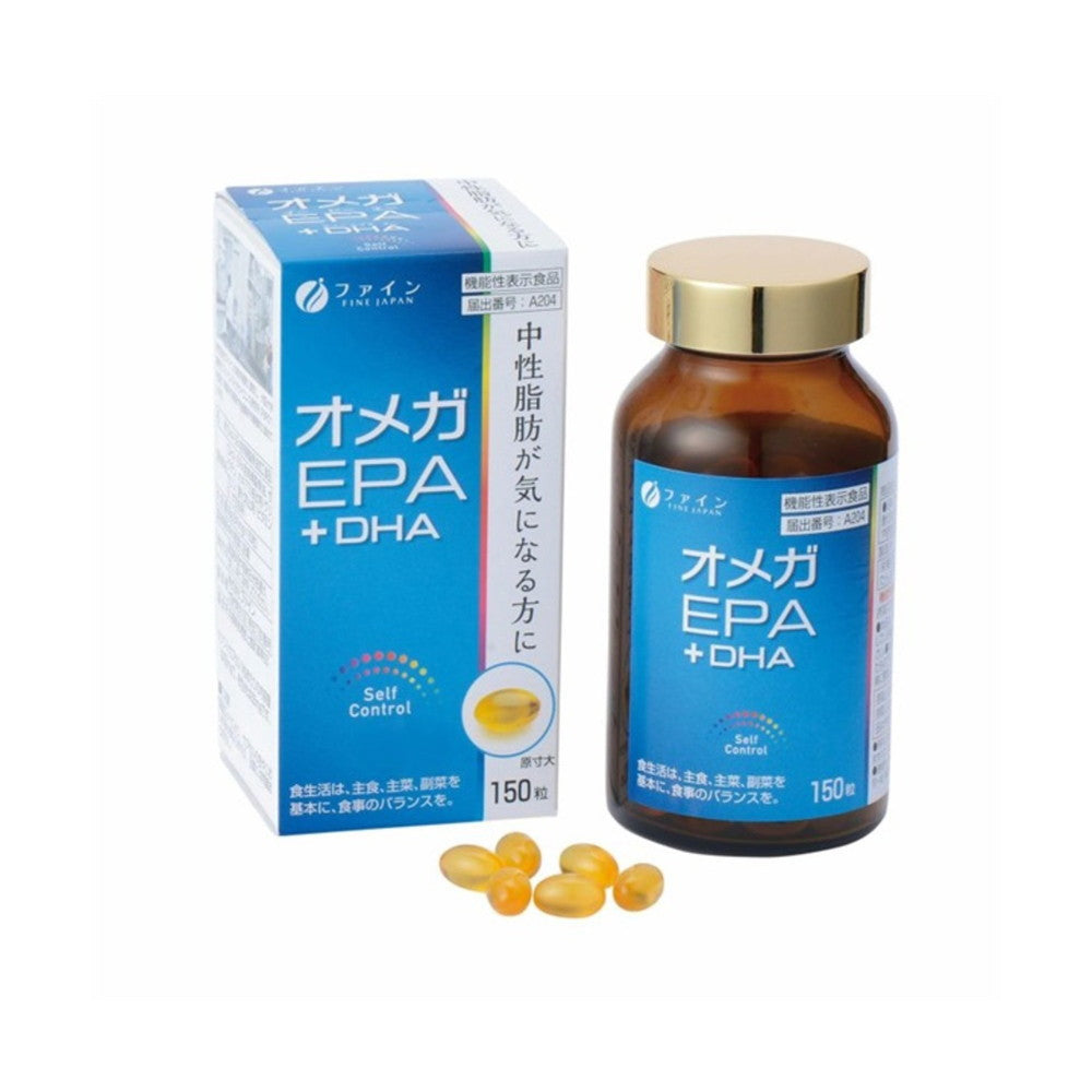 Fine Omega EPA + DHA 150 Capsules