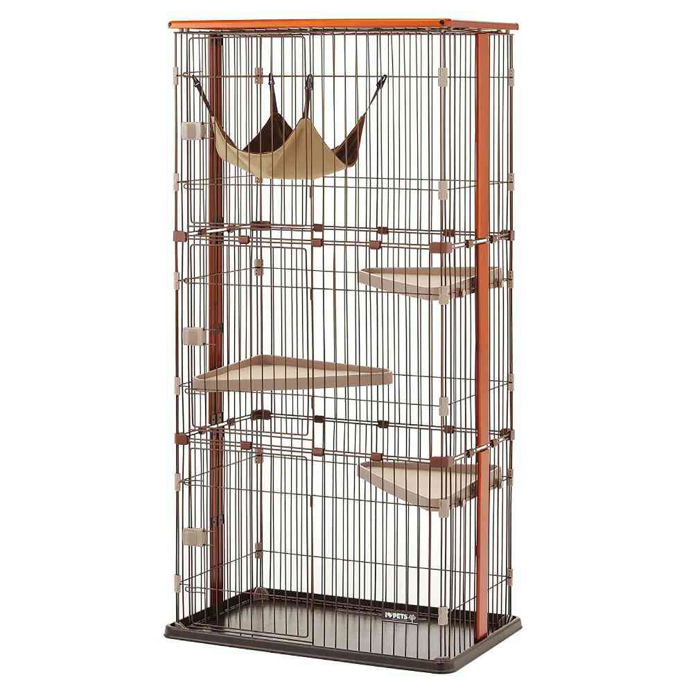 Wooden One Circle Cat 3-Tier Type