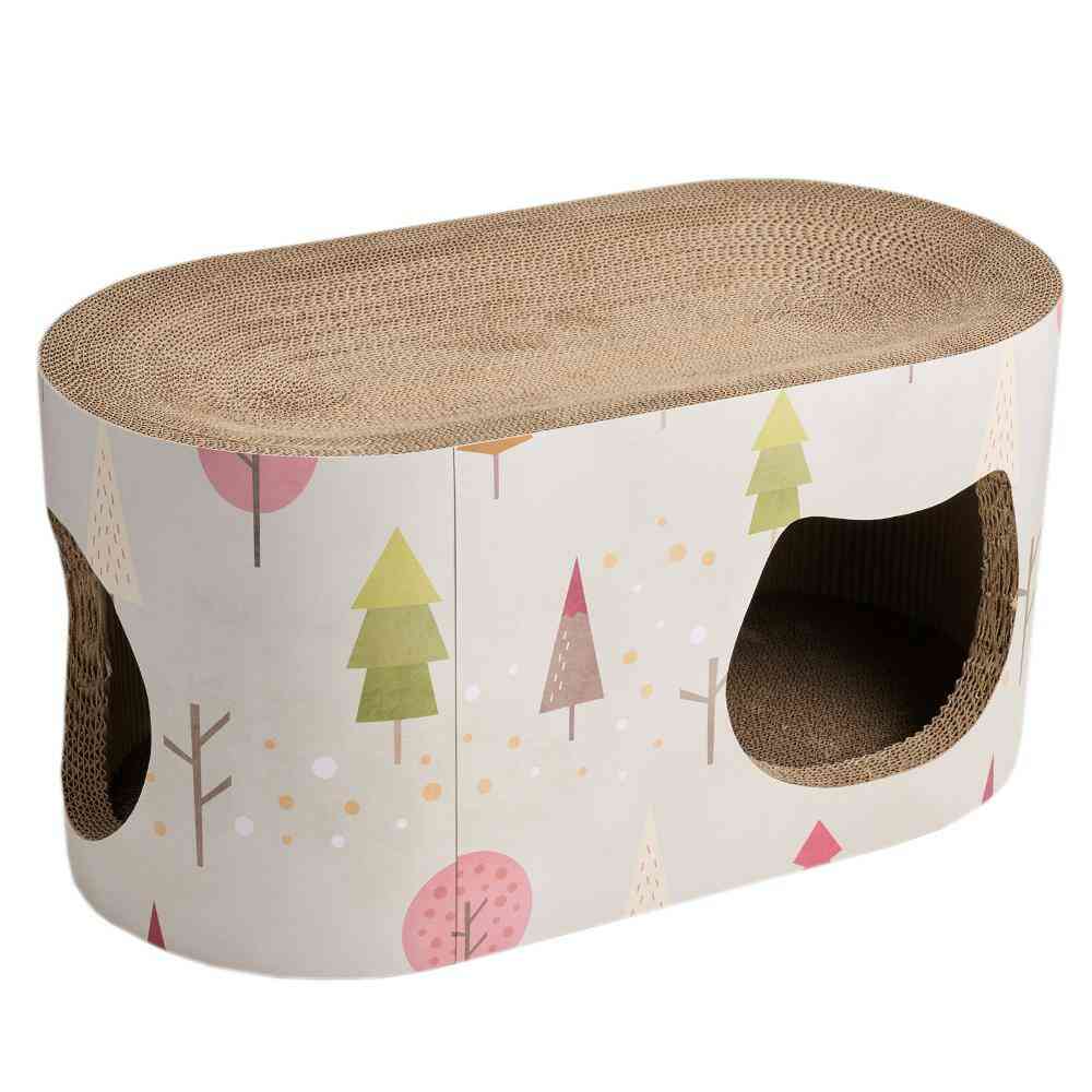 Cat Scratching Hideaway Forest