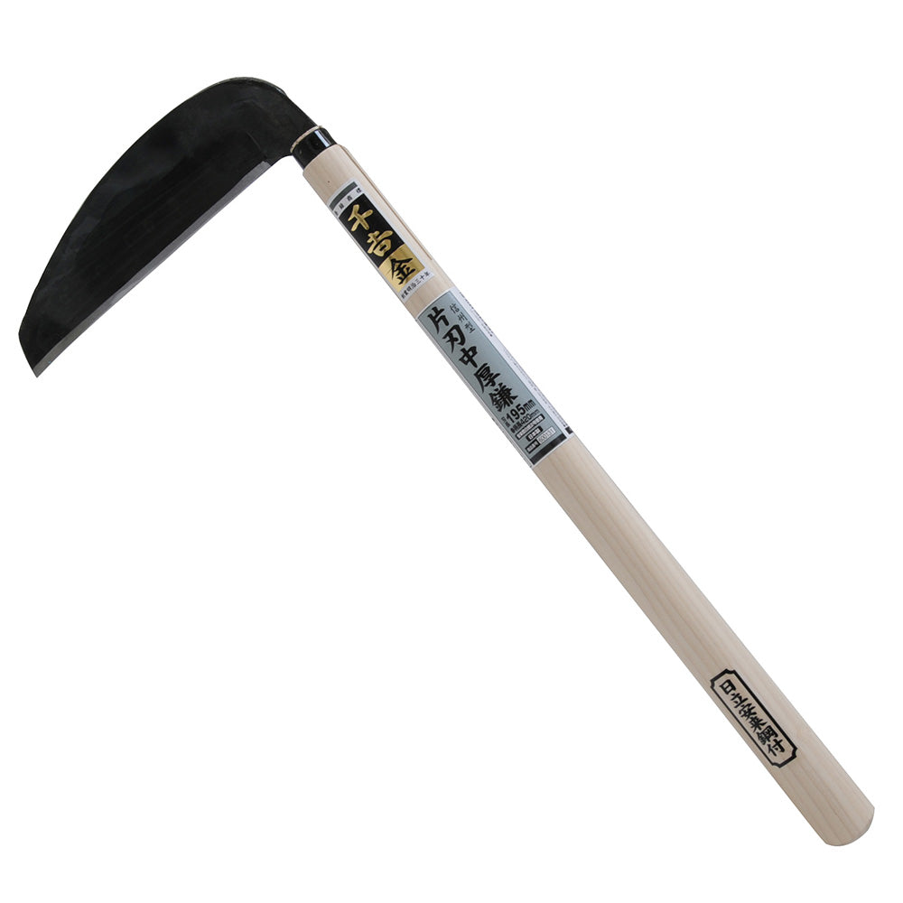 Shinshu Type Single-Edged Medium Thick Sickle 195MM