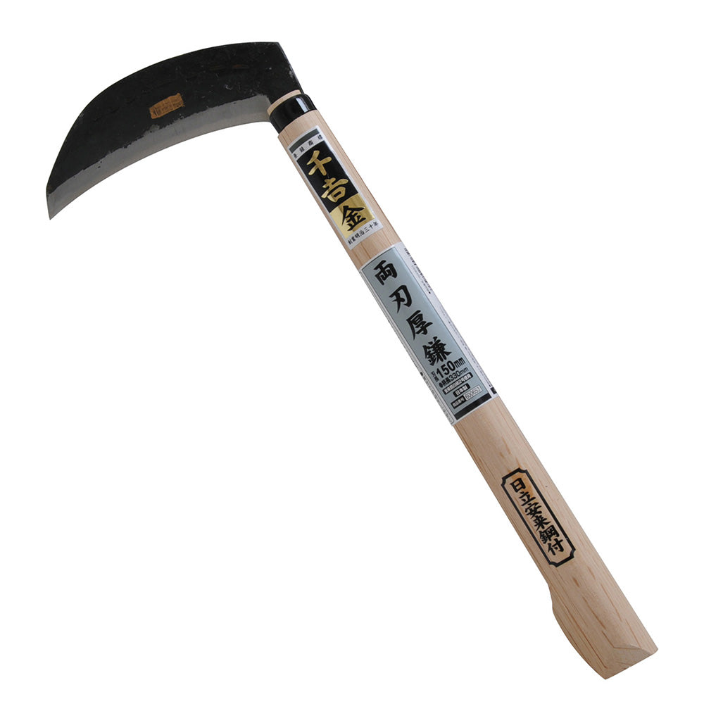 Double-Edged Thick Sickle Square Type 150MM