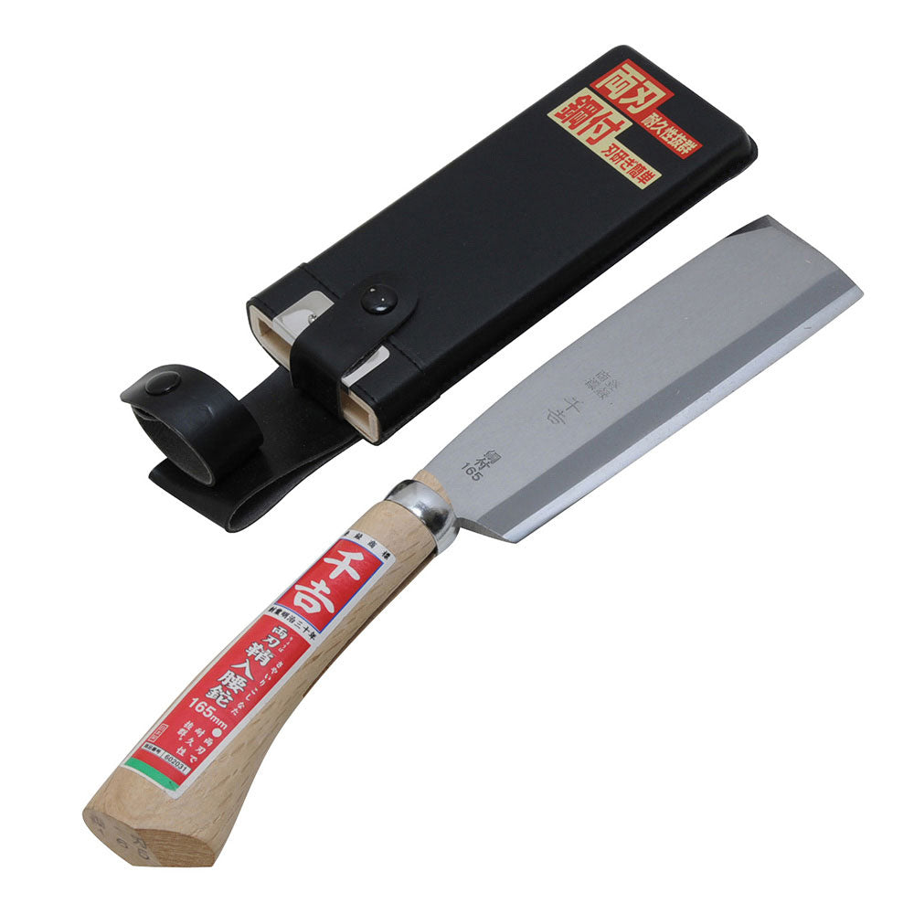 Sheathed Waist Nata Double-Edged 165MM