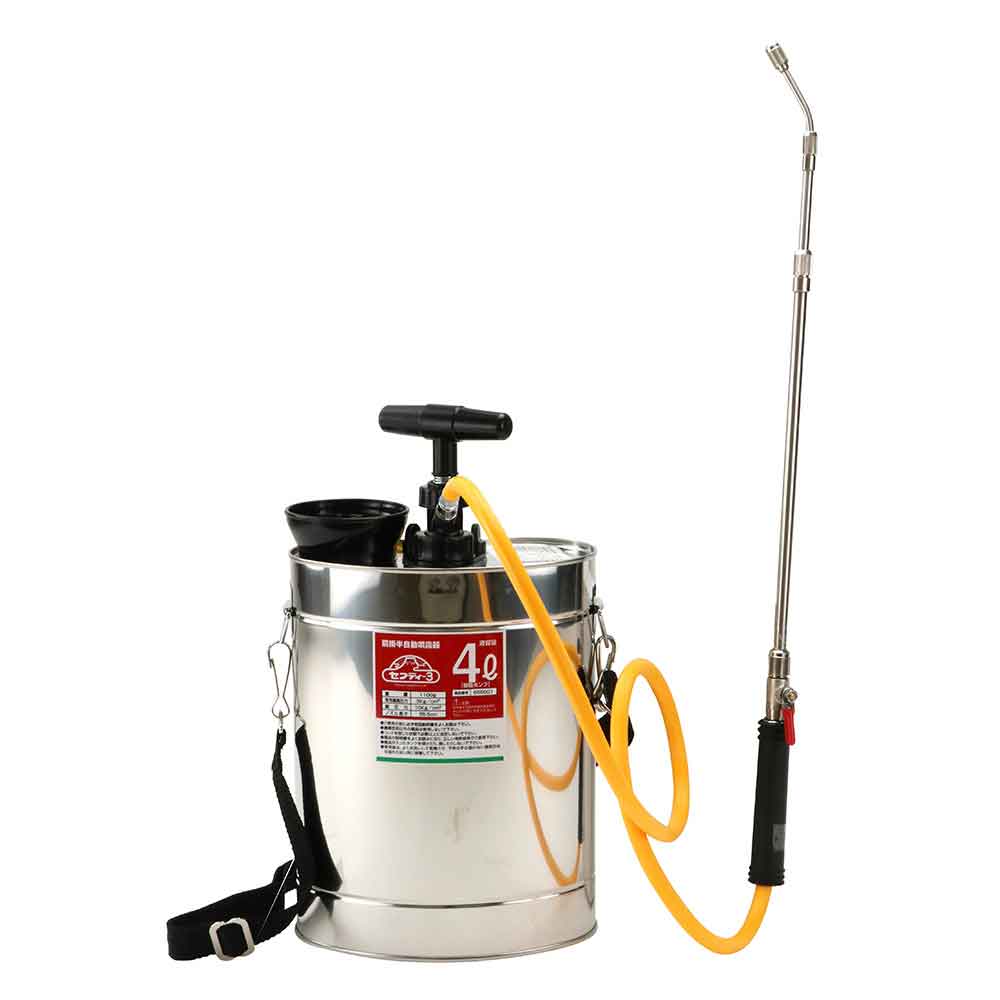 Long Touch Shoulder Half-Automatic Sprayer 4L Jushi Pump