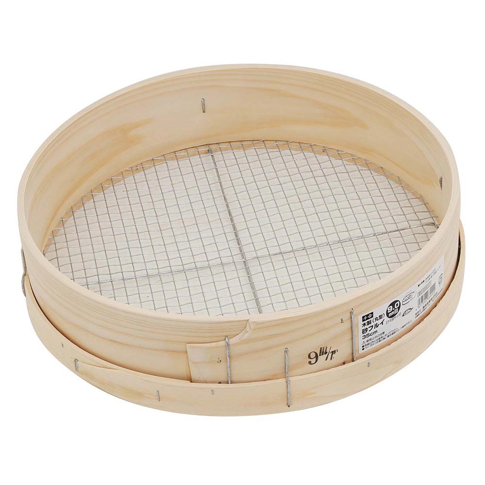 Wooden Sand Sieve (Round) 35cm 9.0MM