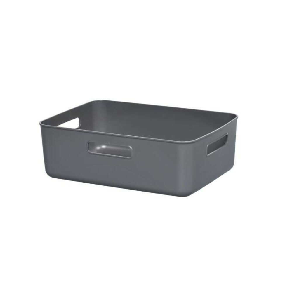 Himalaya Chemical Soft Box Wide Shallow Dark Gray