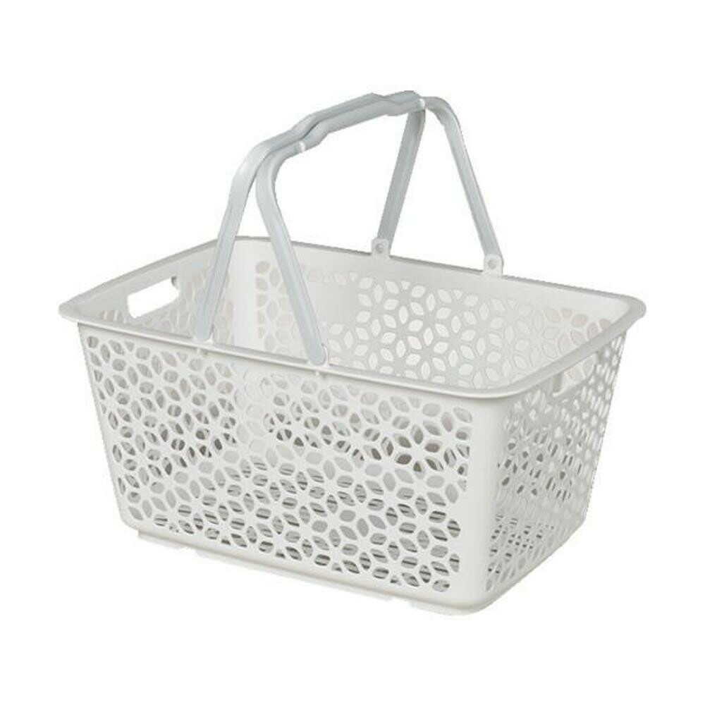 Himalaya Chemical Handle Stackable Basket White