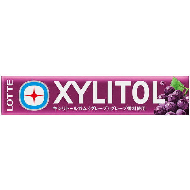 Lotte Xylitol Gum Grape 14 Pieces