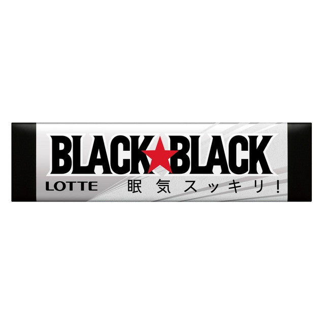 Lotte Black Black Gum 9 Pieces