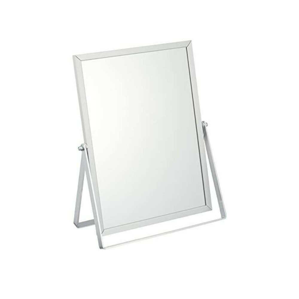 Merry Aluminum Frame Tabletop Stand Mirror Silver