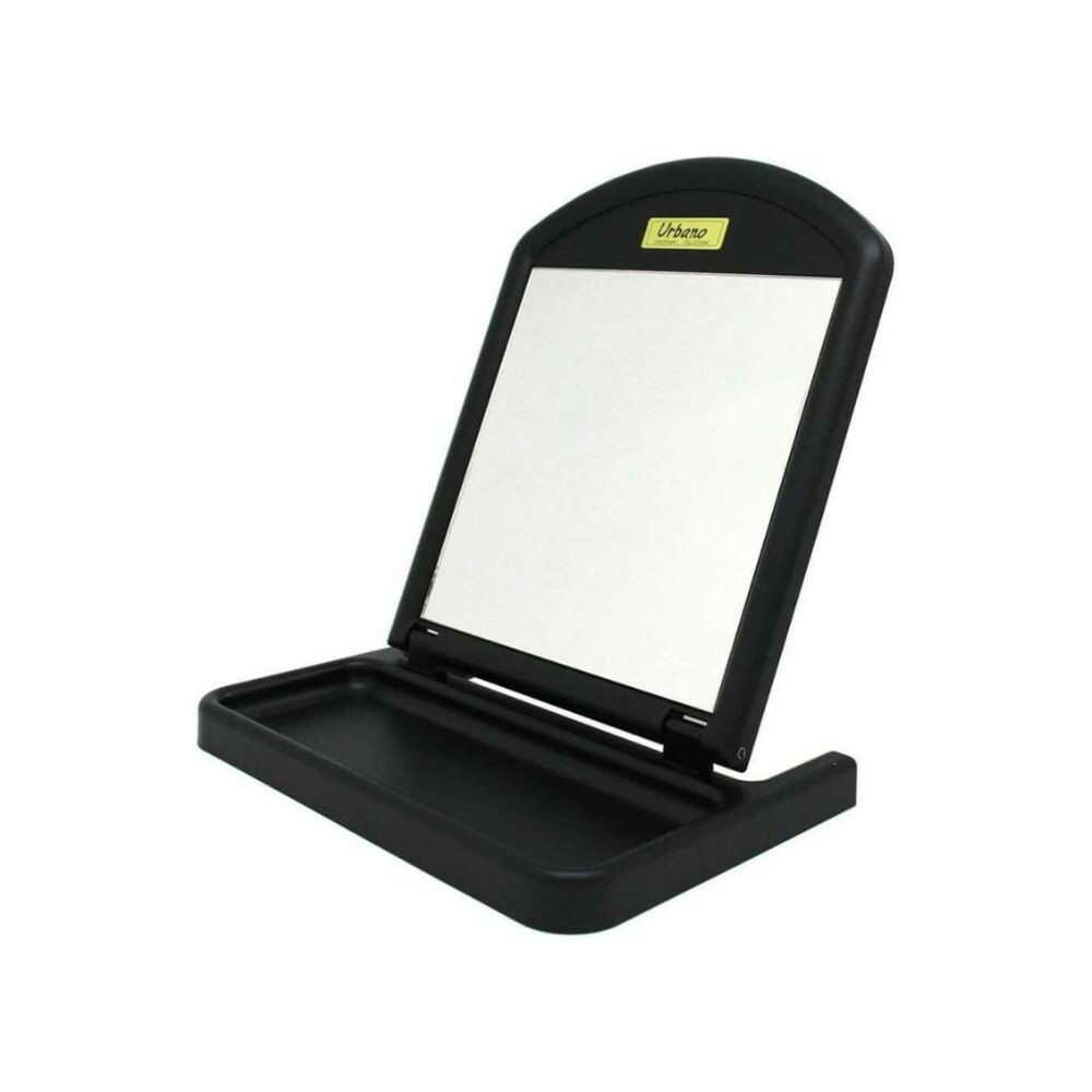 Merry Tabletop Mirror with Tray Black