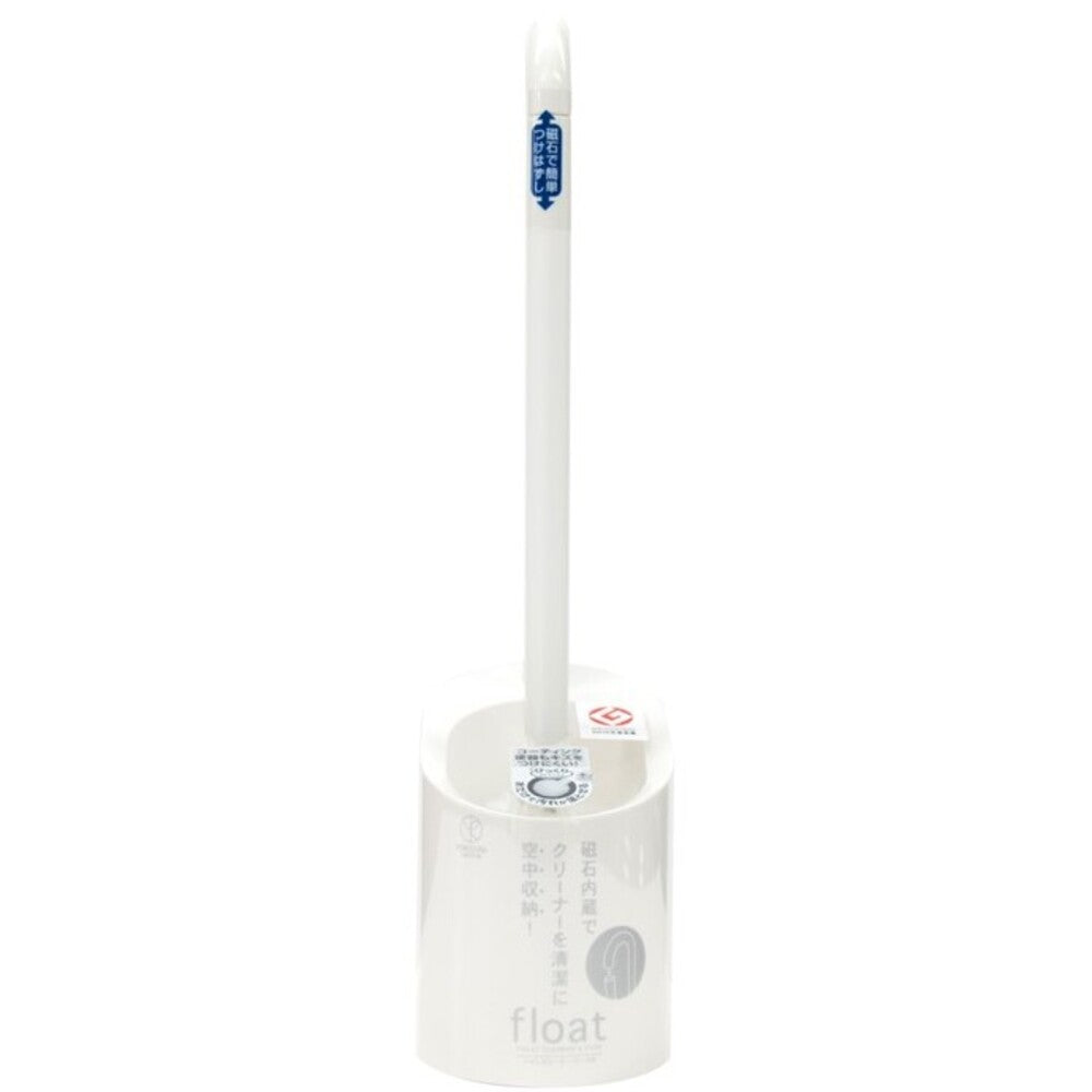 Yokozuna Float Toilet Cleaner with Case Ivory