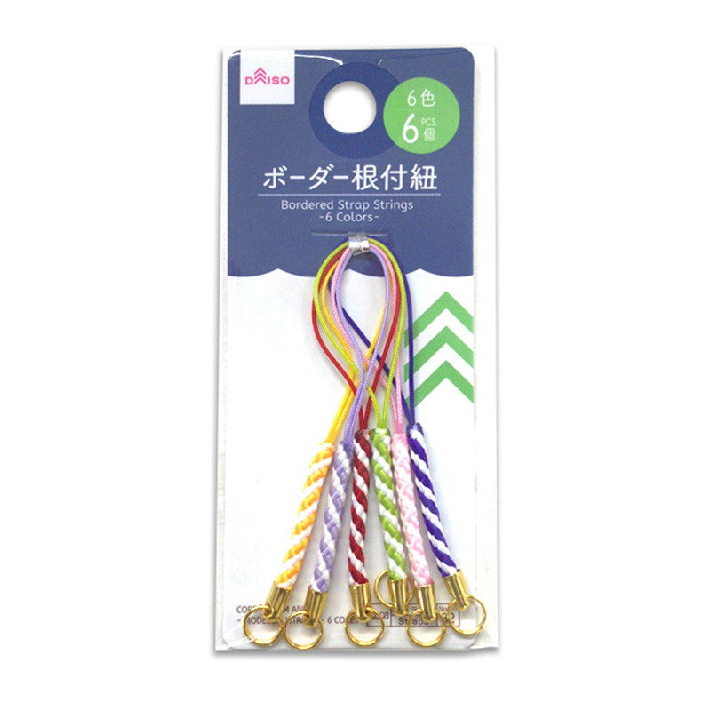 Strap Hardware (Border Nette Cord, Japanese Style, 6 Colors)
