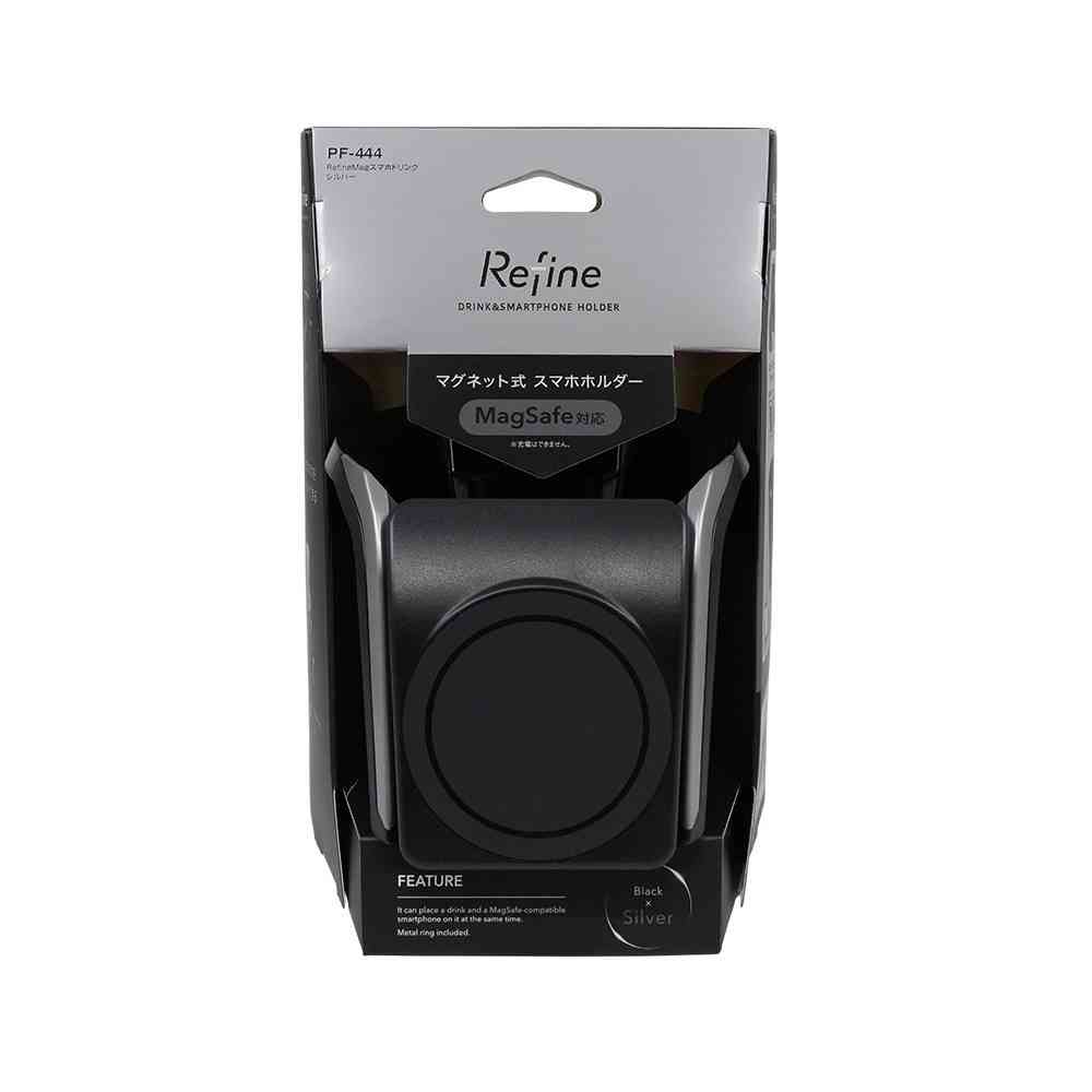 Tsuchiya Yack RefineMag Smartphone Drink Holder Silver PF444