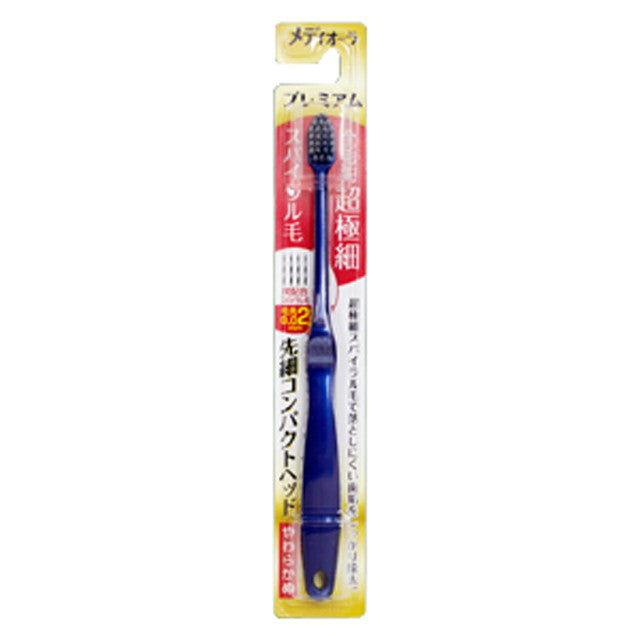 MediOra Premium Toothbrush, Tapered Compact Head, Soft, 1 Piece (Color Not Selectable)