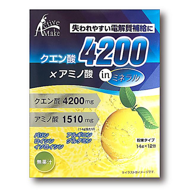 Fine Citric Acid 4200X Amino Acids in Minerals 12 Pack