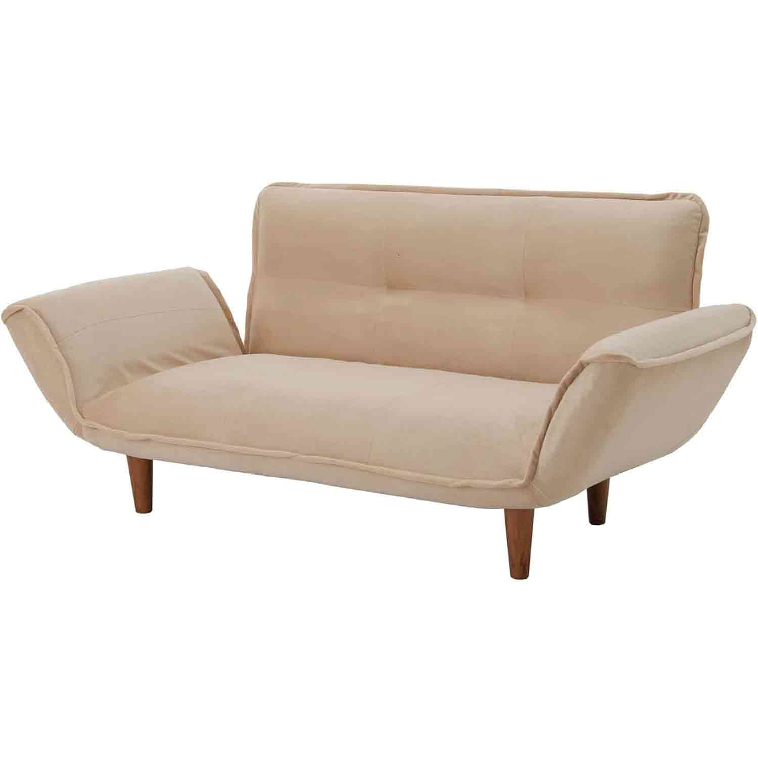 Made in Japan Couch Sofa for Two - KAN Techno Beige
