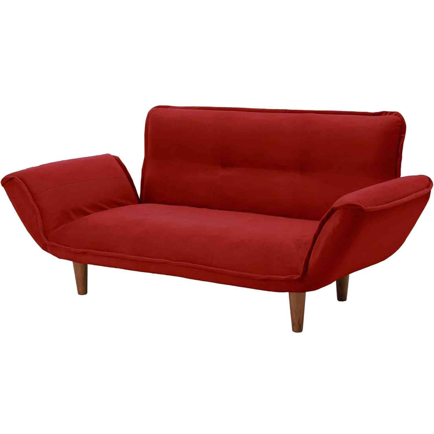 Made in Japan Couch Sofa for Two - KAN Techno Red