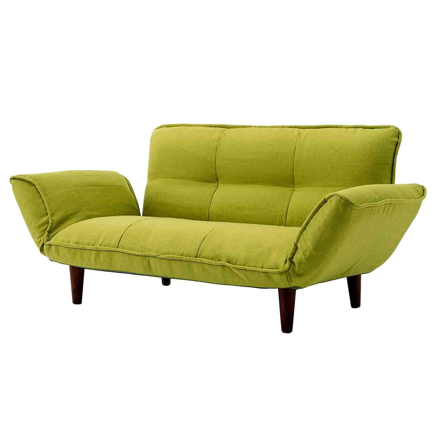 Made in Japan Couch Sofa for Two - KAN Dalian Green