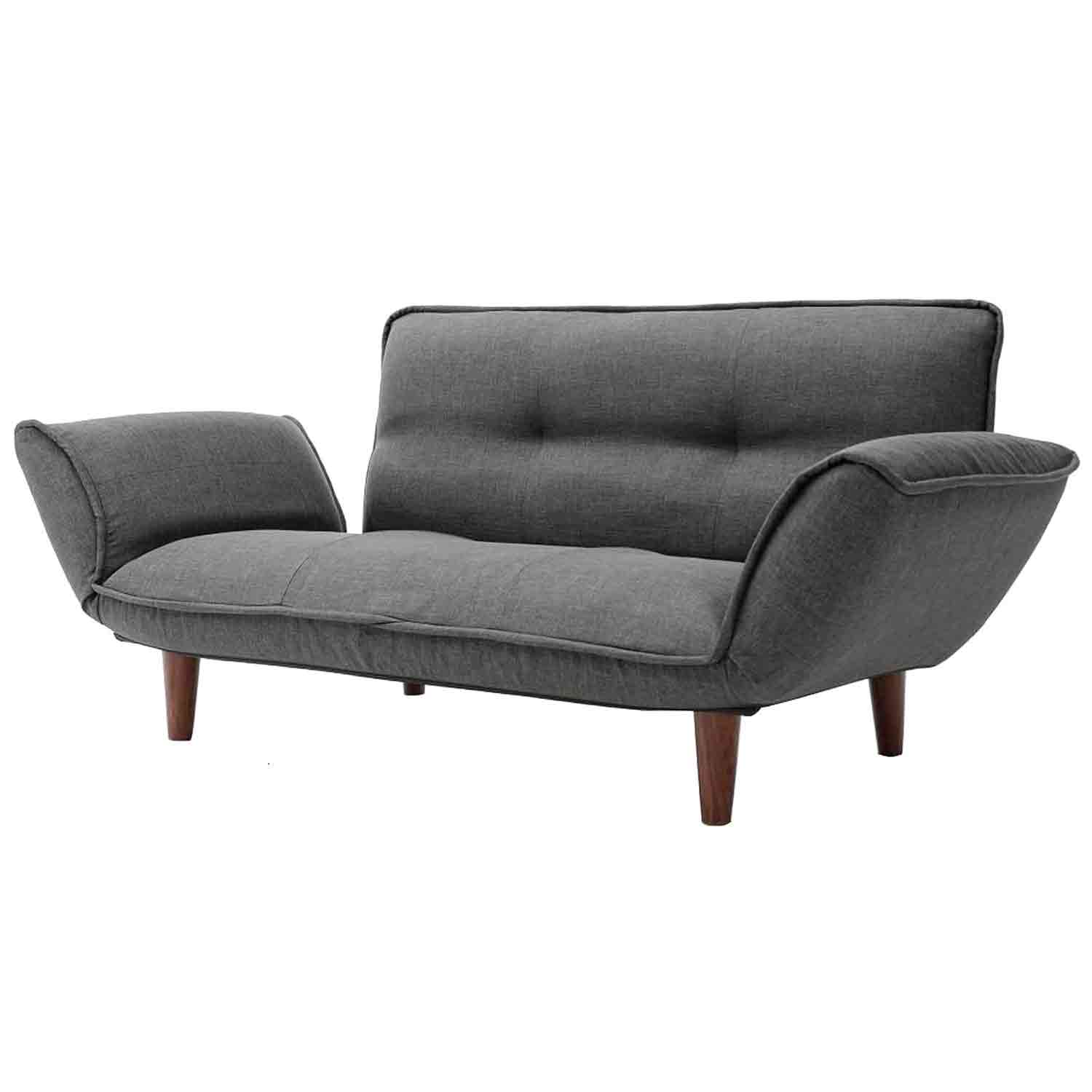Made in Japan Couch Sofa for Two - KAN Denim Ash Gray
