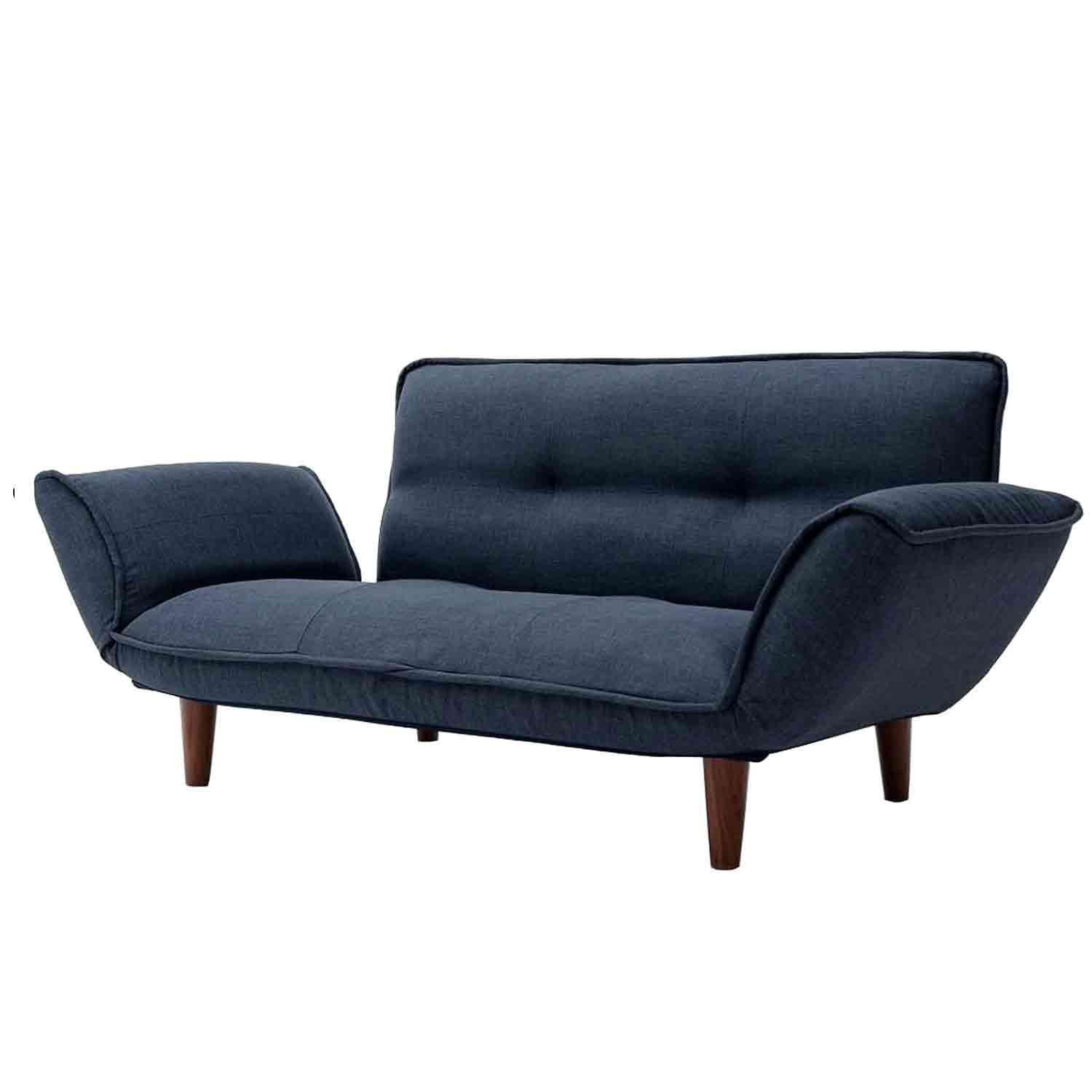 Made in Japan Couch Sofa for Two - KAN Denim Indigo Blue