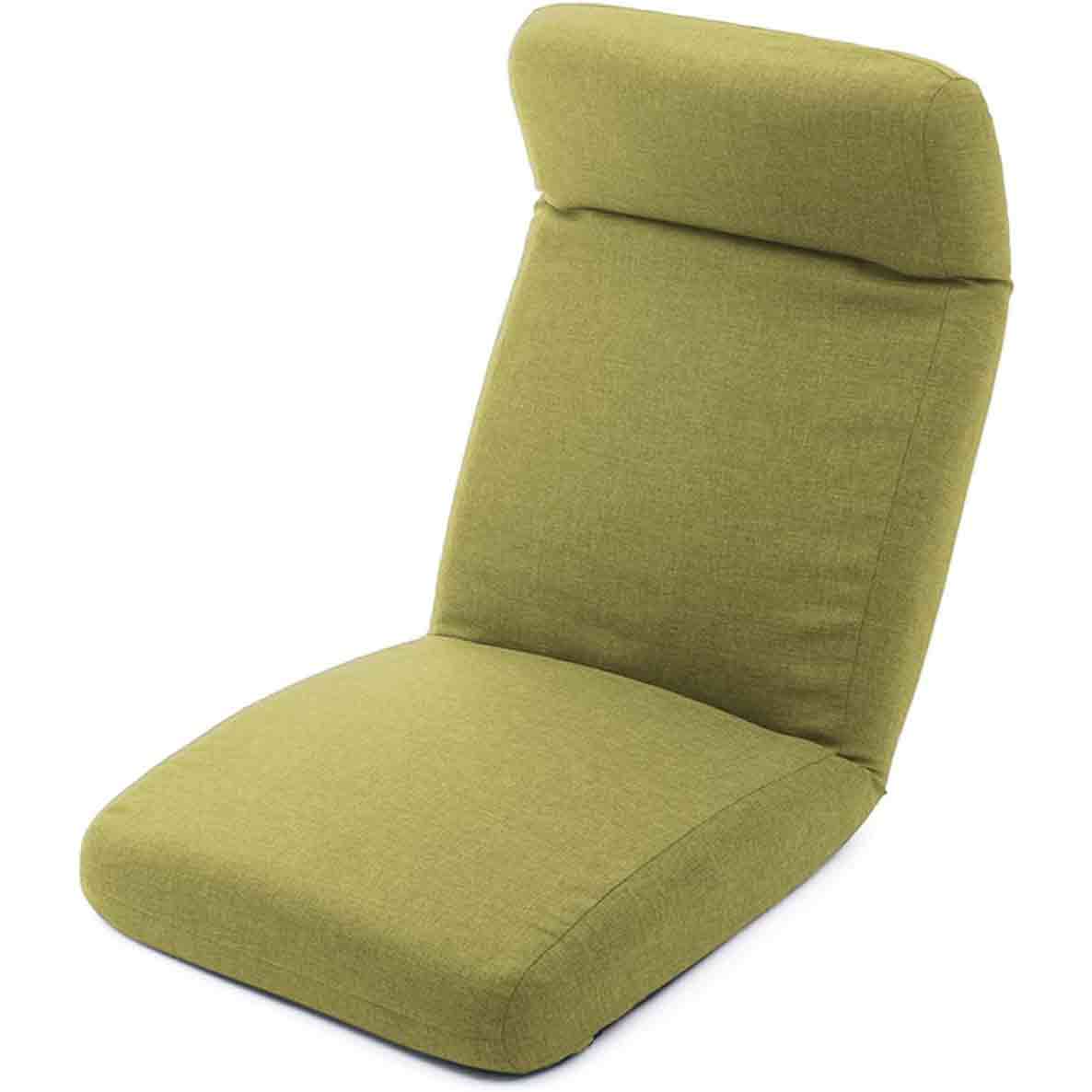 Made in Japan Low Resilience Reclining Floor Chair - Dalian Green