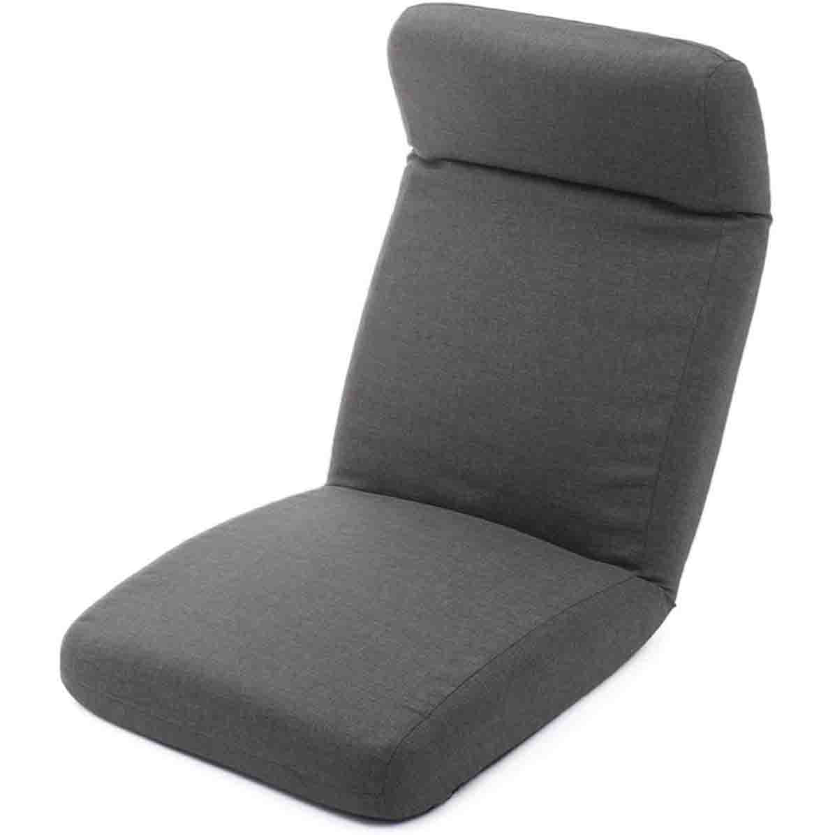 Made in Japan Low Resilience Reclining Floor Chair - Denim Ash Gray