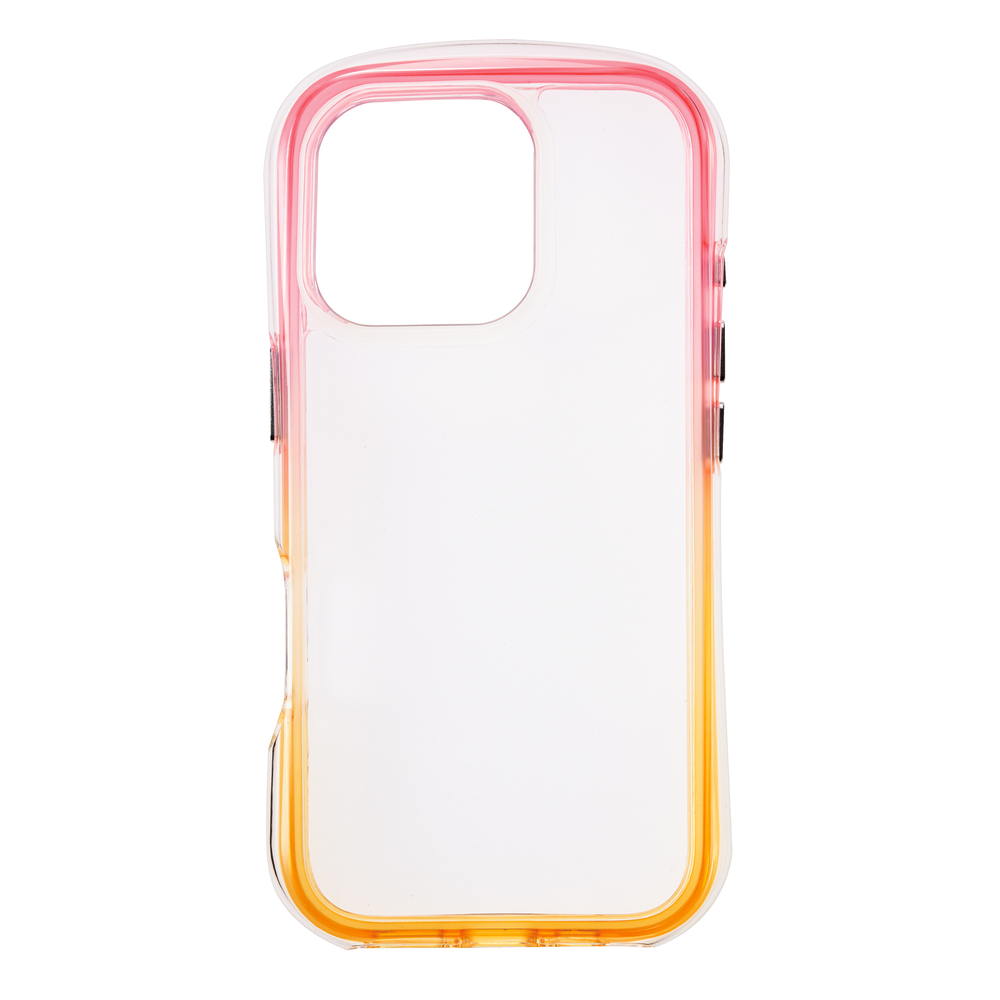 Sankcrest iPhone 16 Pro AIR SHOCK MAX Case Pink x Yellow i38RiJA02