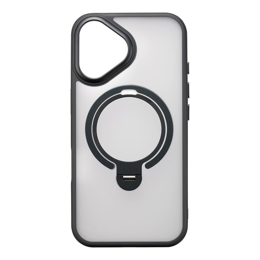 Sankcrest iPhone 16 MagStaPLUS Case Black i38FiJS04
