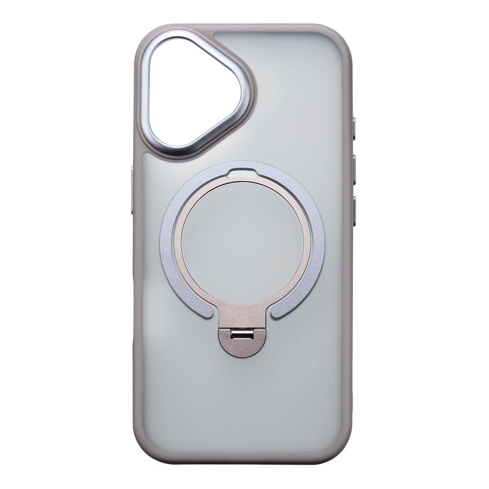 Sankcrest iPhone 16 MagStaPLUS Case Gray i38FiJS05