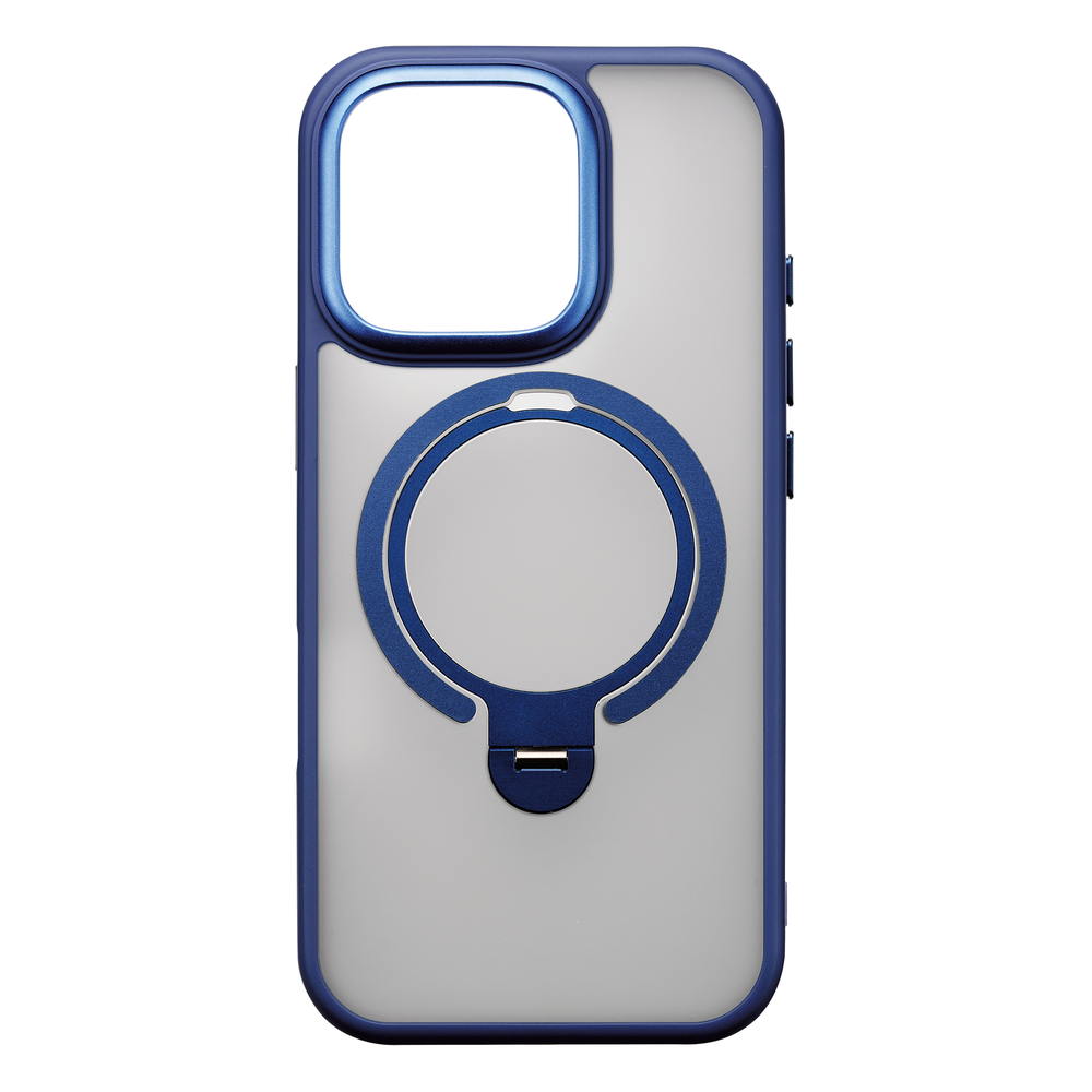 Sankcrest iPhone 16 Pro MagStaPLUS Case Navy i38RiJS06