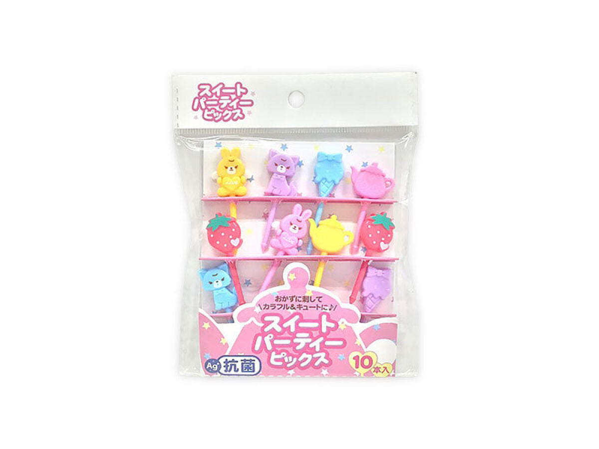 Sweet Party Picks (Antibacterial, 10 pieces)