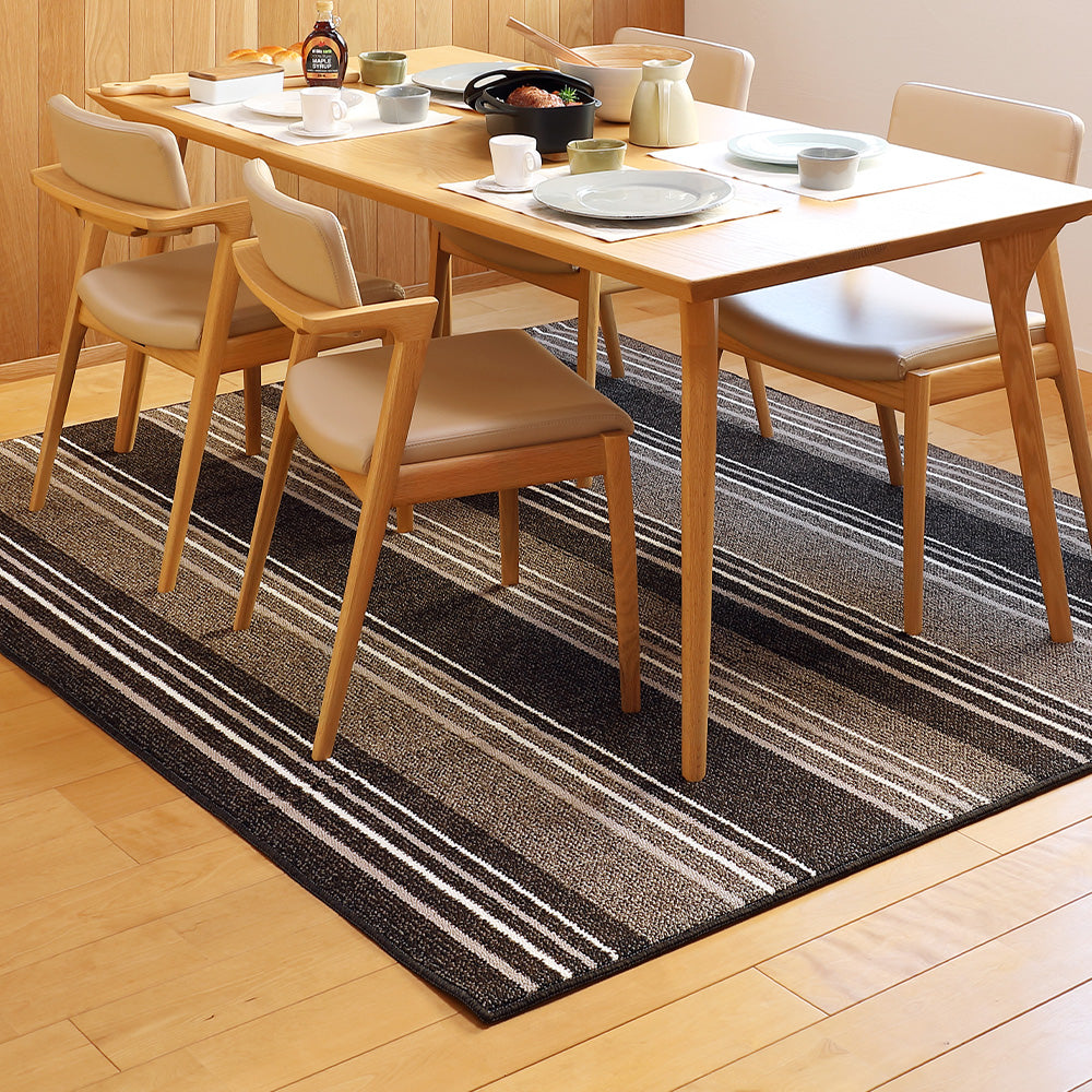 Water-Resistant Dining Rug Maji 180×220cm Brown
