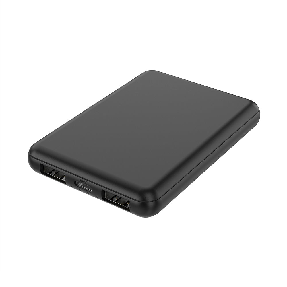 HIDISC Ultra-Slim Lightweight Mobile Battery 5000mAh Black