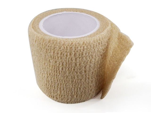 Gentle Adhesive Stretch Bandage Beige M
