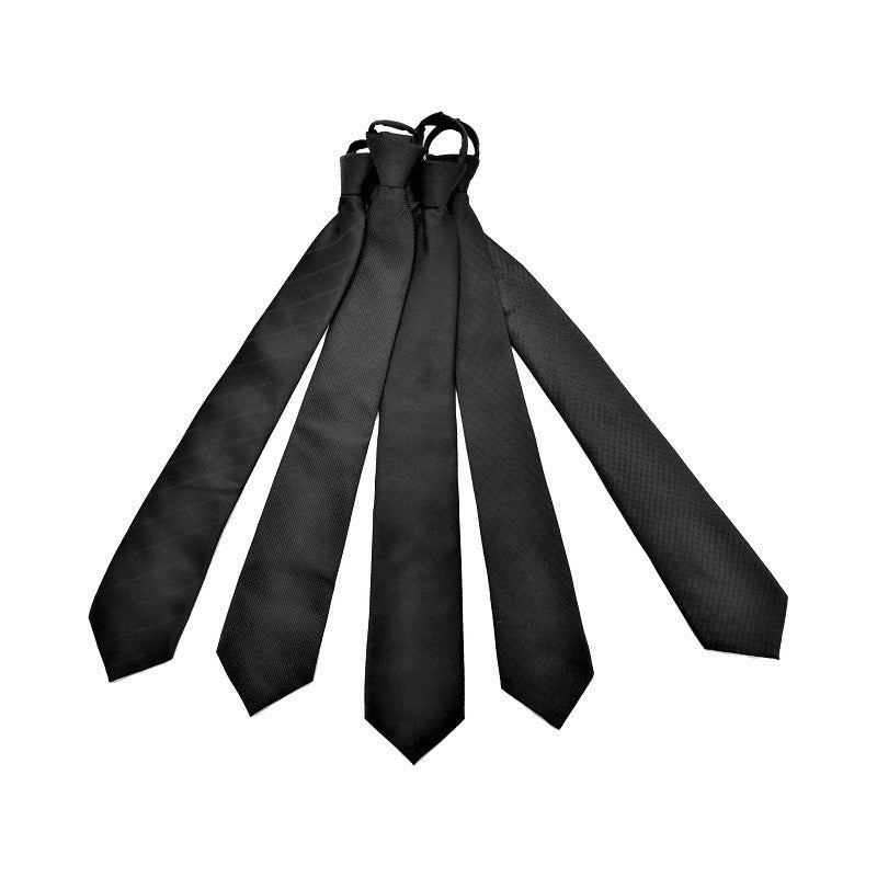 No-Tie Neck Tie - Black