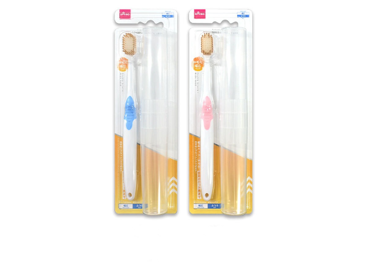 Toothbrush Case Set (Travel Mate 4, Wide Head, Regular, Medium)