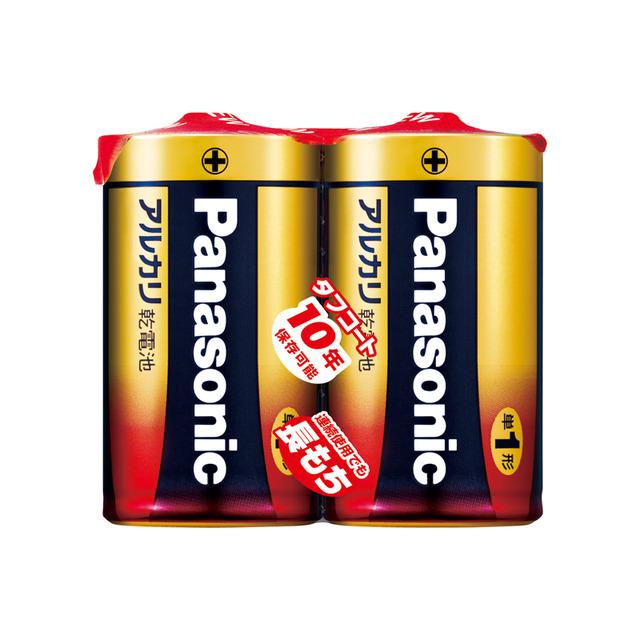 Panasonic Alkaline Batteries D Size - 2 Pack
