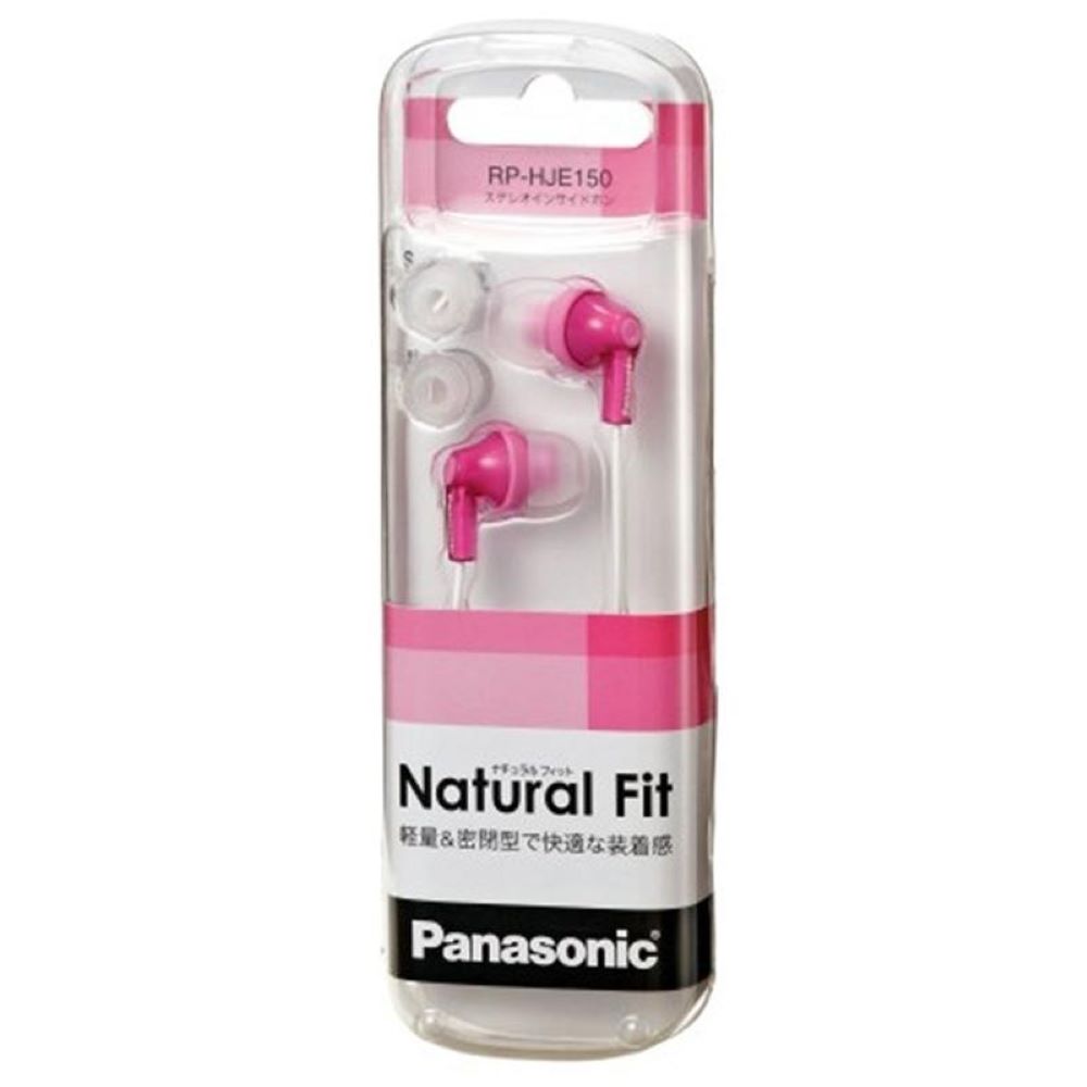 Panasonic Inside Earphones - Pink (P) RP-HJE150-P