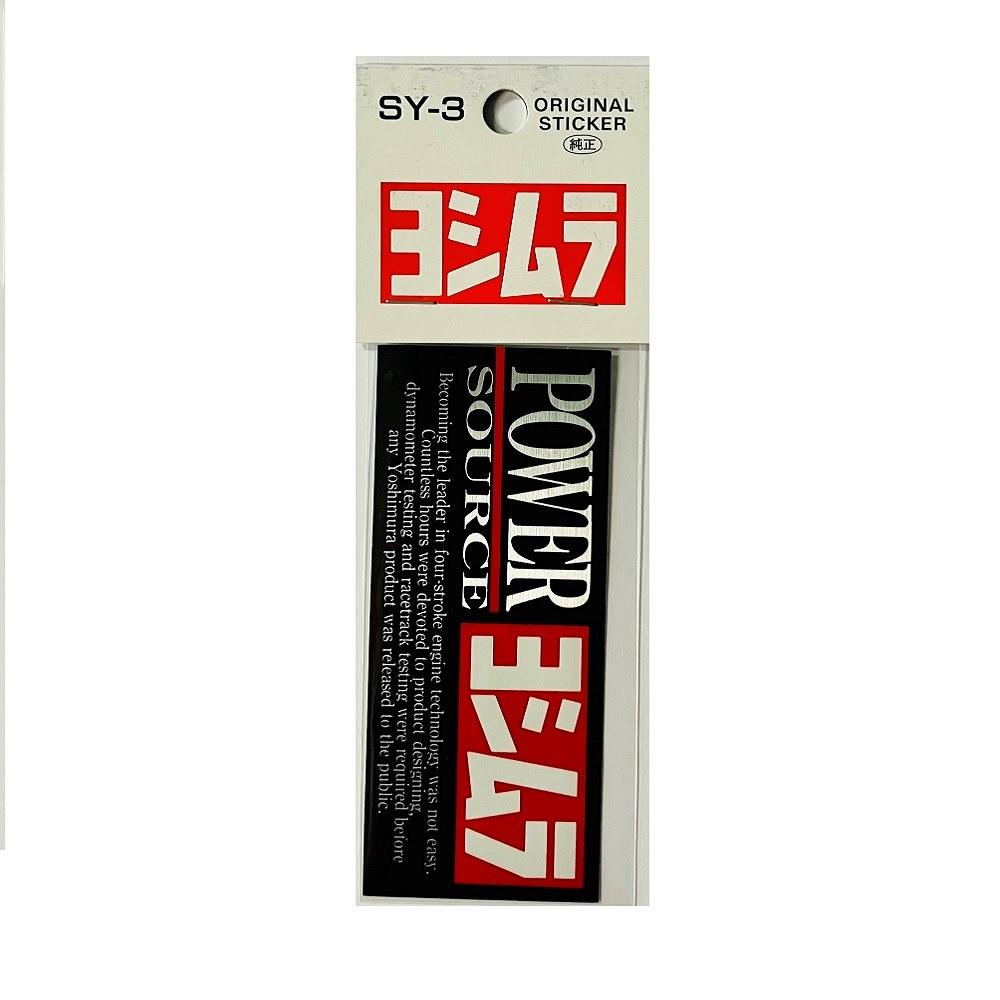Toyo Mark Genuine Sticker Yoshimura SY3