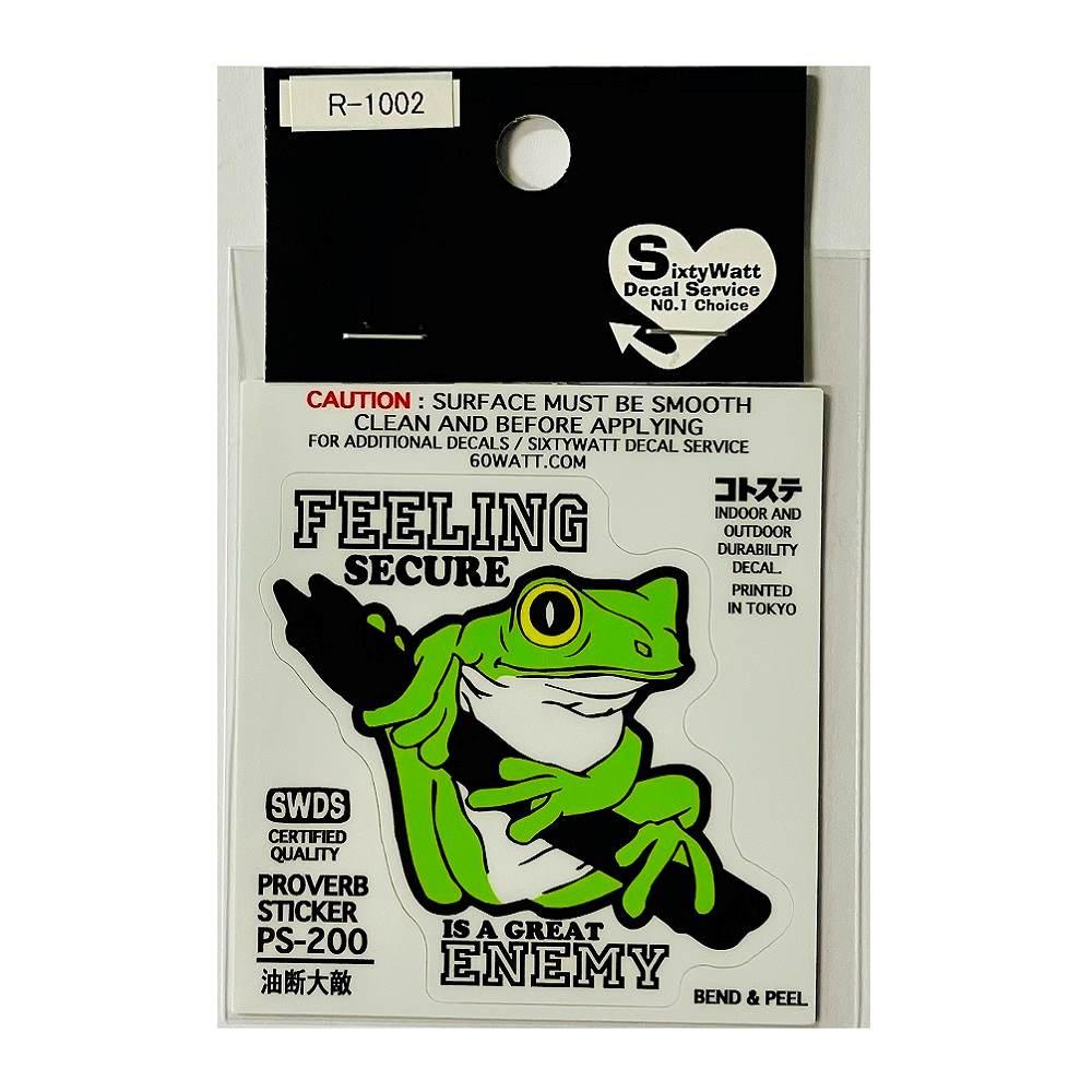 Toyo Mark Genuine Sticker Stay Alert R1002