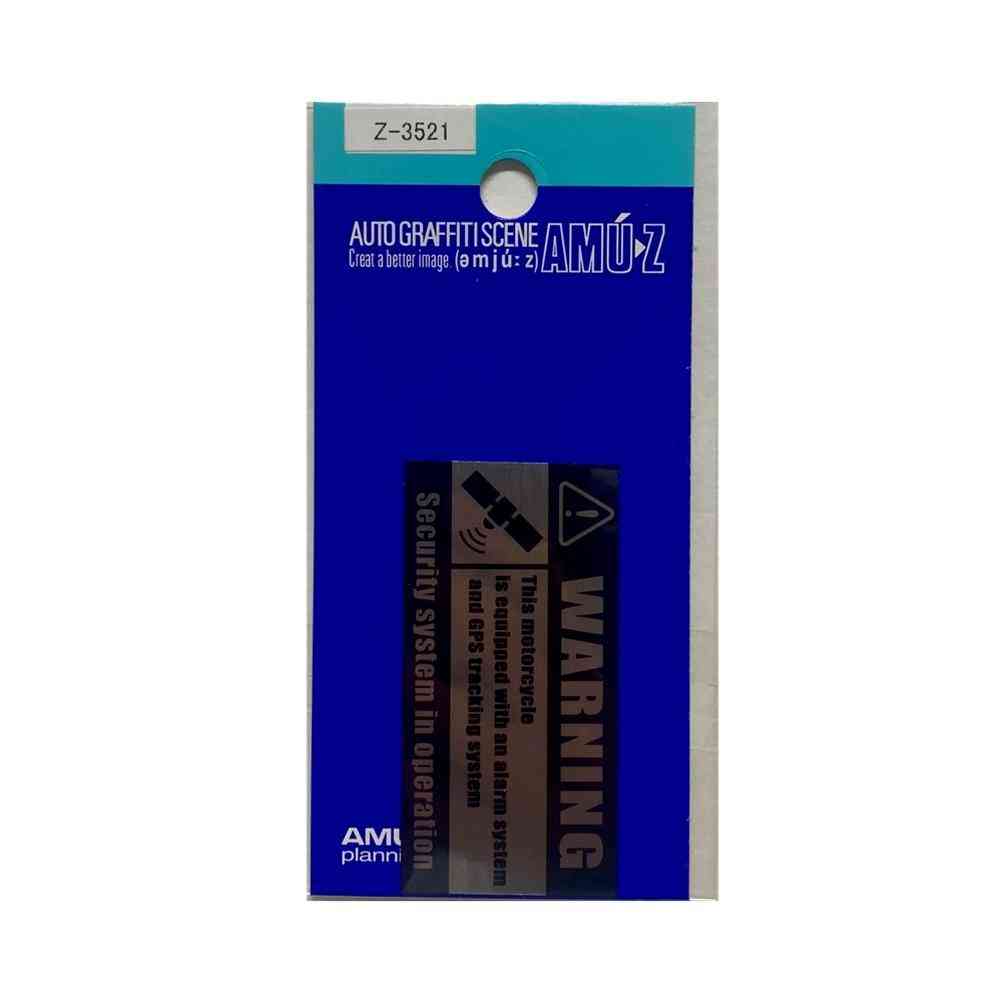 Toyo Mark T-400 Sticker Bike Security GPS Z-3521