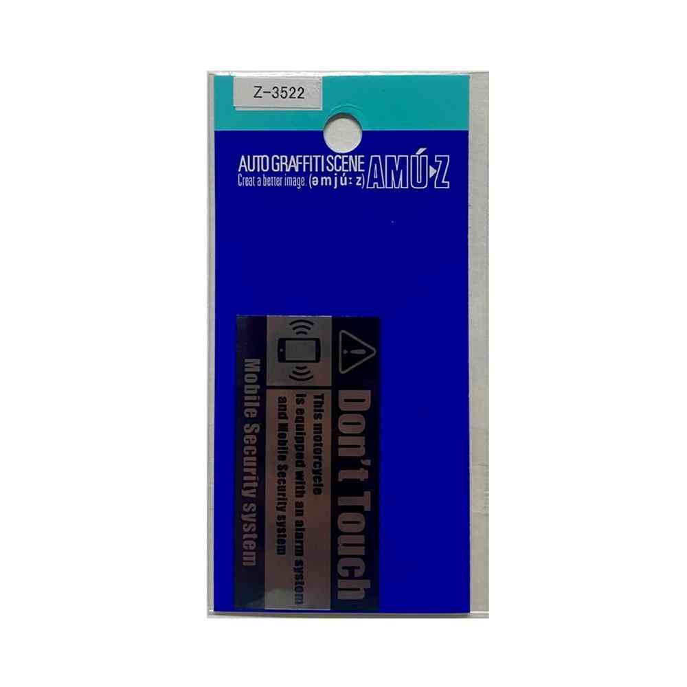 Toyo Mark T-400 Sticker Bike Security Mobile Z-3522