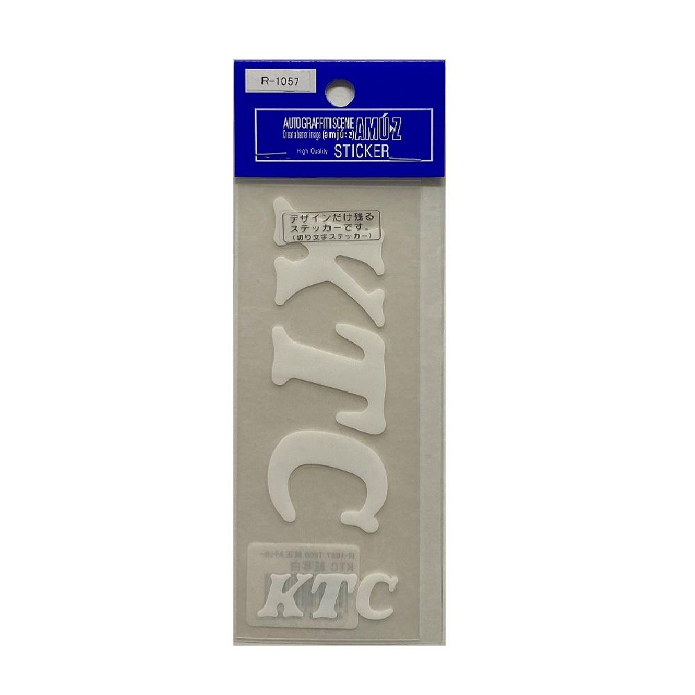 Toyo Mark T-800 Genuine Sticker KTC Transfer White R-1057