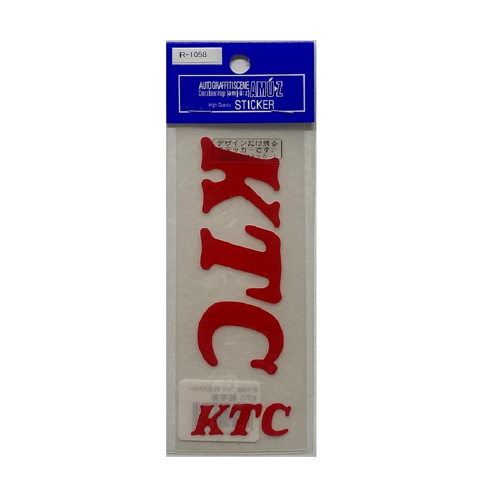 Toyo Mark T-800 Genuine Sticker KTC Transfer Red R-1058